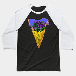 Shark Tooth Terrarium 5 Baseball T-Shirt